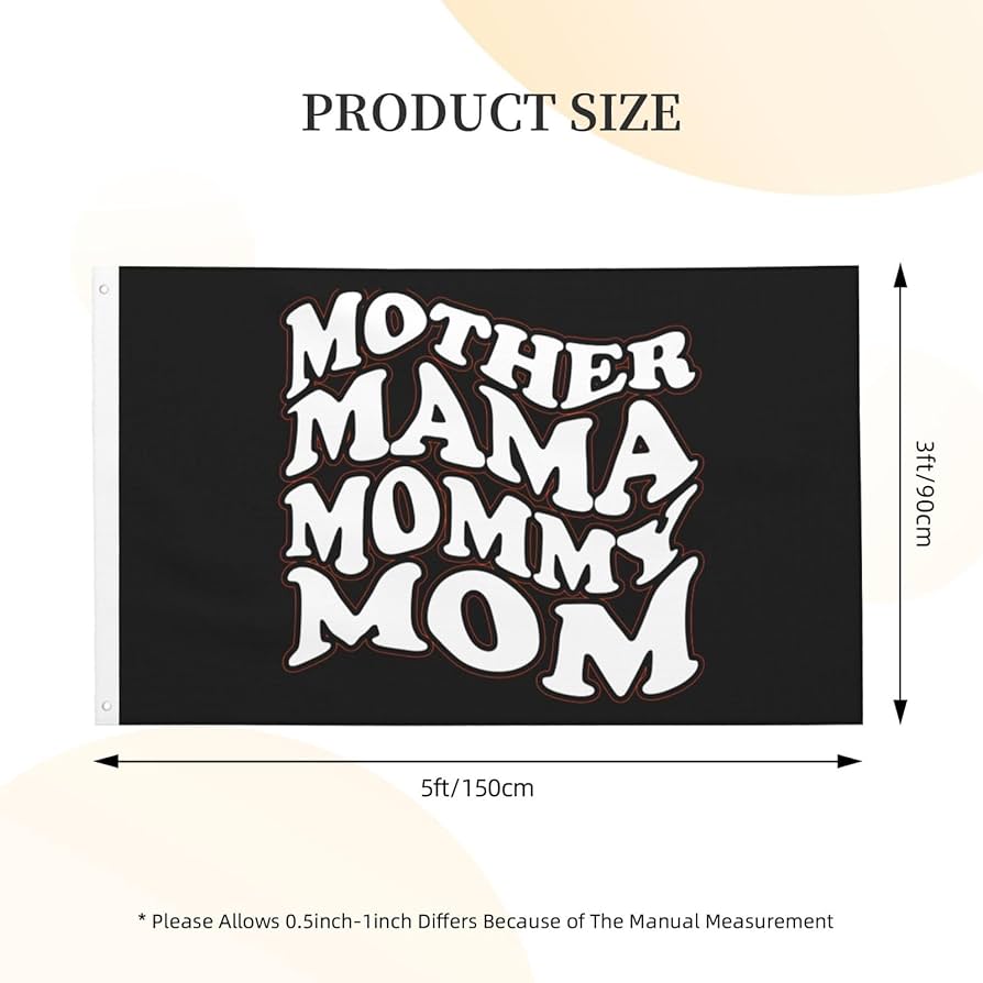 ❤︎mamama❤︎ Amazon.com : Mother Mama Mommy Mom Flag 3x5 Ft Double-Sided